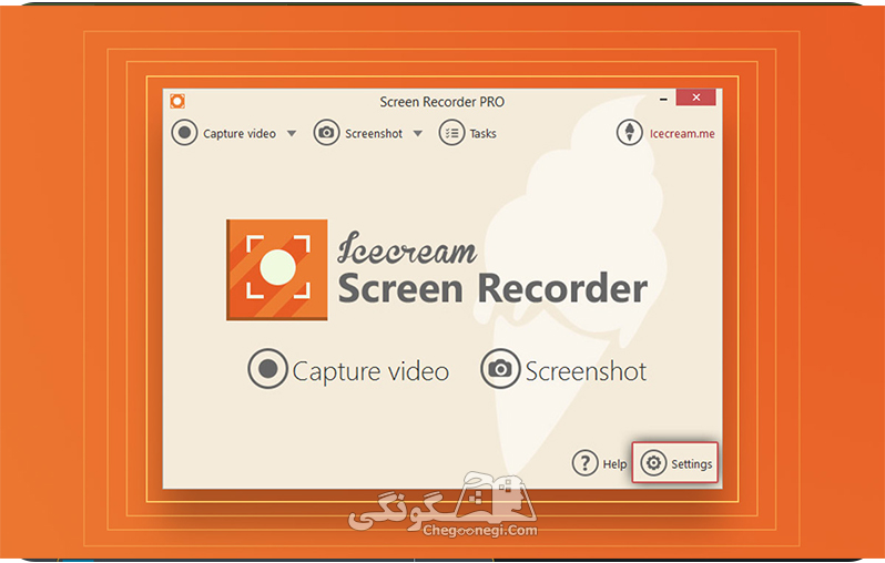 ضبط ویدیو از صفحه نمایش