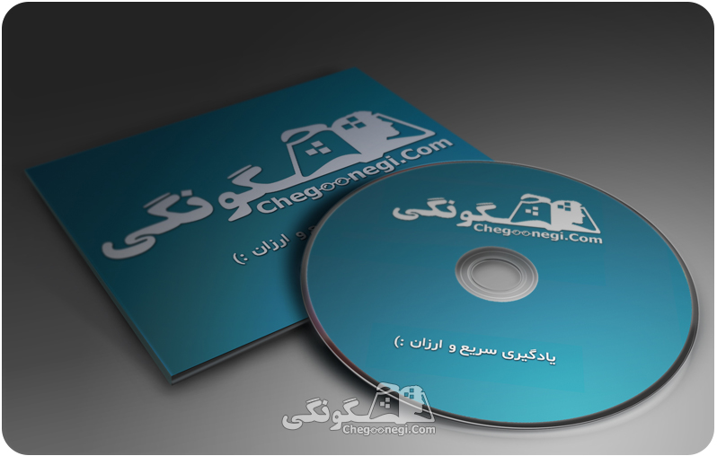 طراحی کاور سی دی در فتوشاپ