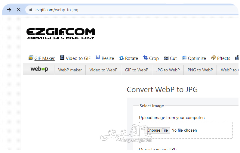 تغییر فرمت webp به jpg
