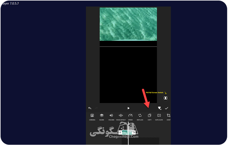 چطور با اینشات کلیپ سه تایی درست کنیم؟