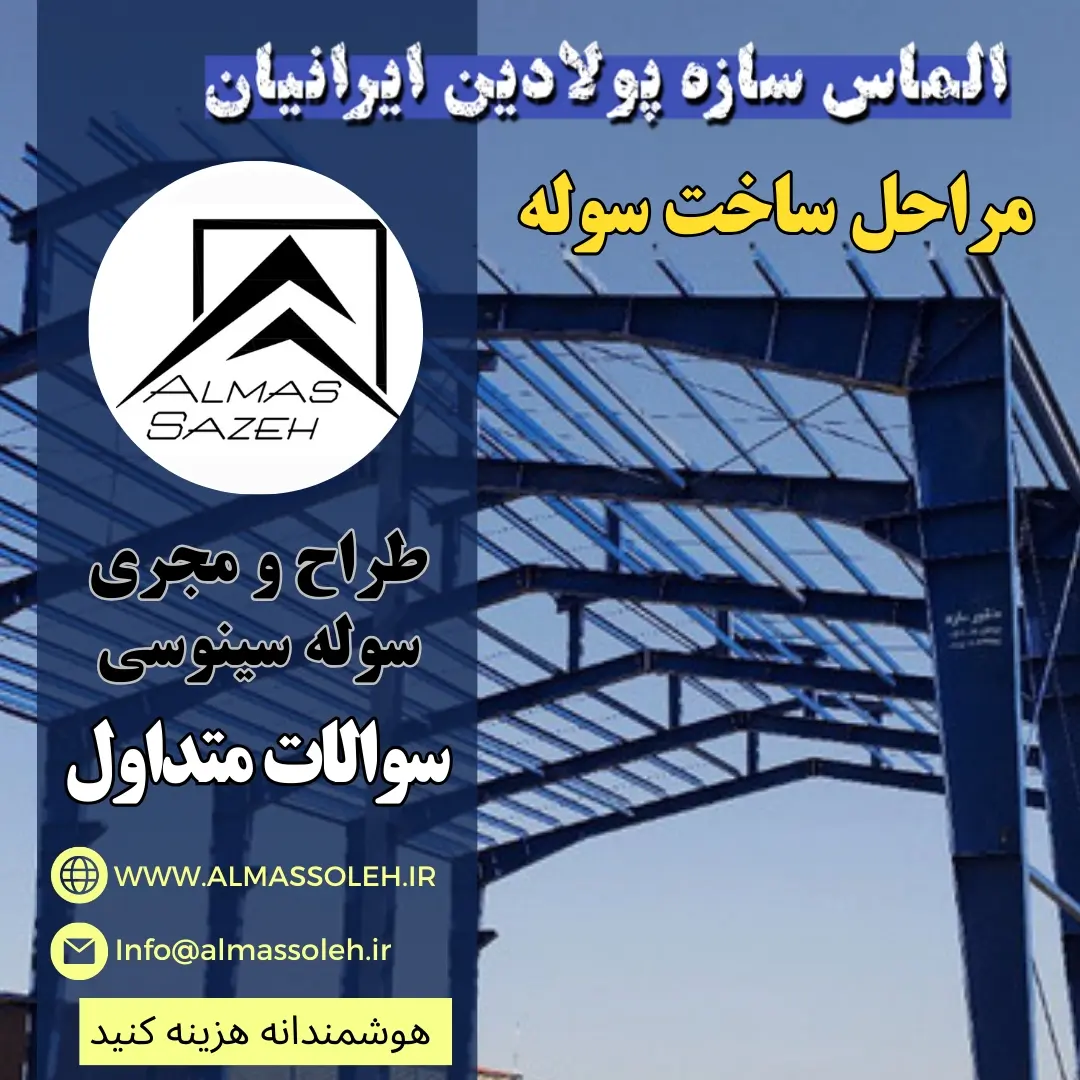 مراحل ساخت سوله سبک مشهد