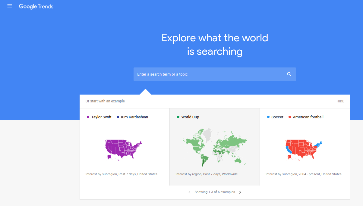 google trends چیست؟