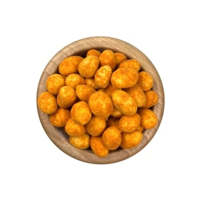 بادام زمینی روکش دار آستانه اشرفیه | تازه و با طعم باربیکیو | 500 گرم 