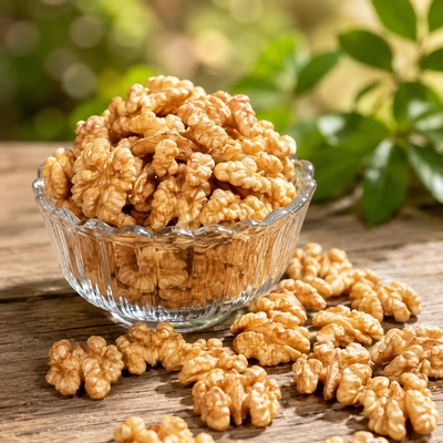 مغز گردو دوپر سفید 500 گرمی 