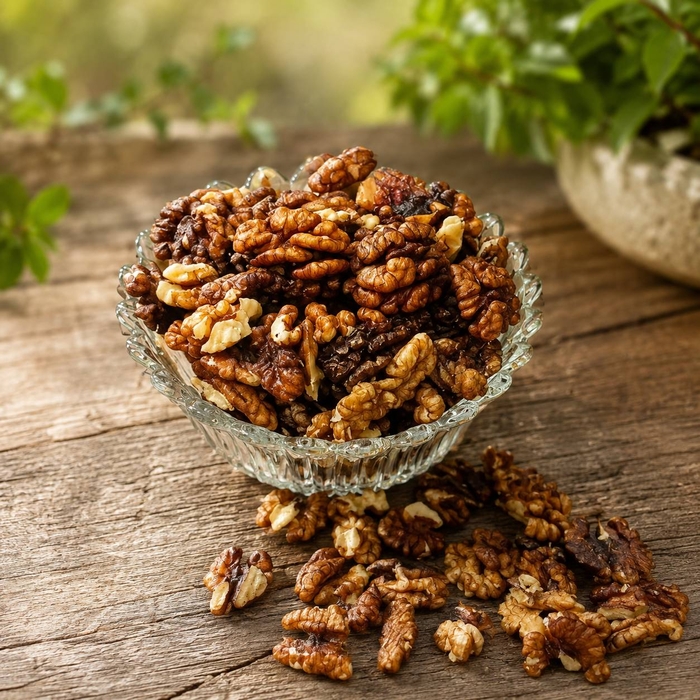 مغز گردو خورشتی پر روغن 500 گرمي 