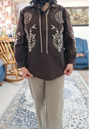 شومیز گلدوزی