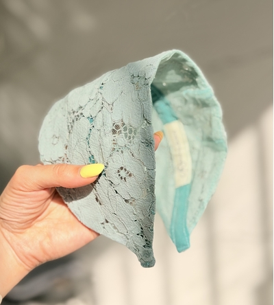 اسکارف دانتل فیروزه ای