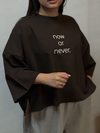تیشرت بغل چاک کراپ now or never