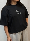 تیشرت کراپ I can
