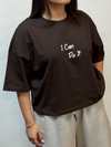تیشرت کراپ I can