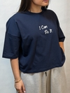 تیشرت کراپ I can