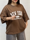 تیشرت باکسی new york