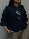 تیشرت کراپ it’s time