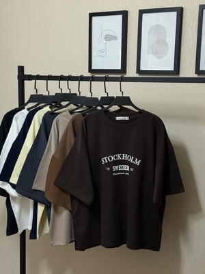 تیشرت باکسی stockhom