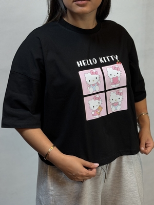 تیشرت کراپ helo kity
