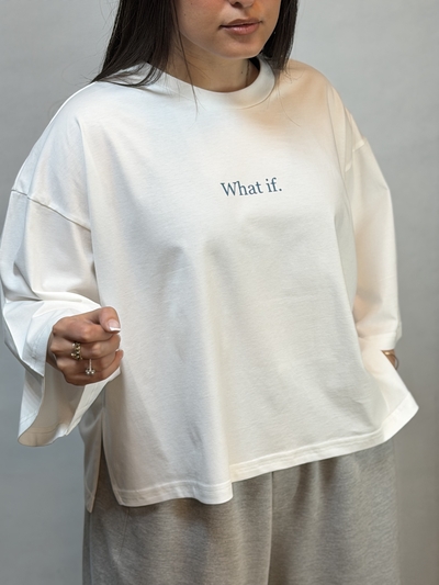 تیشرت بغل چاک what if