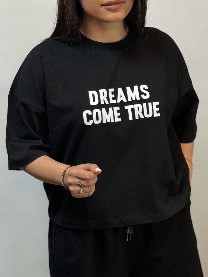 تیشرت کراپ dreams