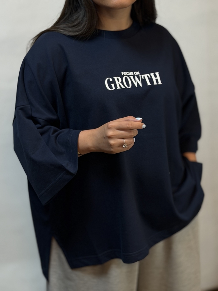 تیشرت باکسی چاکدارgrowth
