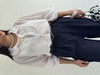 شومیز یقه خرگوشی a2426