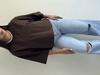 تیشرت کراپی ساده a2398