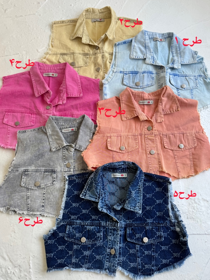 وست جین کراپ وارداتی a2363