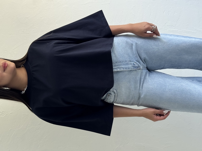 تیشرت کراپی ساده a2398