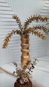 گلدان چوبی با چوب گردو