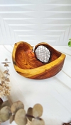 شکلات خوری چوبی روستیک