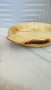 بشقاب چوبی تک دسته