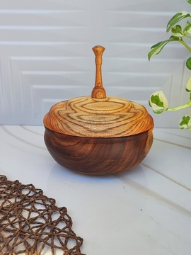 آجیل خوری چوبی 
