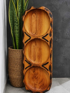 اردوخوری چوبی سه خونه
