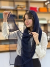 شال تور ساده دور گان دوزی کد sh002