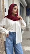 شومیز گلدوزی مدل متینا کد ۷۲۸