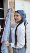 مینی اسکارف رنگی طرح پروانه کد ۱۸۸