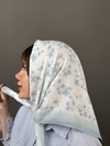 مینی اسکارف کالکشن آبی کد۱۵۸