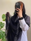 شال نخی کنفی وارداتی مدل چشمه کد ۱۹۸
