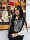 شال تور ساده دور گان دوزی کد sh002