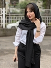 شال مشکی مدل درختی کد ۲۷۸