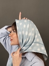 مینی اسکارف کالکشن آبی کد۱۵۸