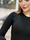 بادی آستین بلند یقه گرد مدل آیسو