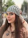 مینی اسکارف کالکشن کرم کد ۱۹۸