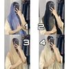شال نخی کنفی وارداتی مدل چشمه کد ۱۹۸