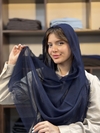 شال لینن چهار طرف ریش مدل شارمین کد ۳۰۸