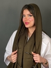 شال کنفی حصیری مدل تیلا کد ۲۹۸