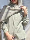 شومیز مانتویی مدل طلوع کد ۴۹۵
