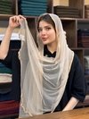 شال تور ساده دور گان دوزی کد sh002