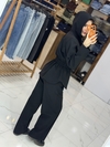 ست دو تیکه سویشرت شلوار کد 1428 مدل نازان