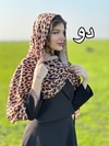 شال مخمل چاپی کد ۱۹۸ طرح پلنگی