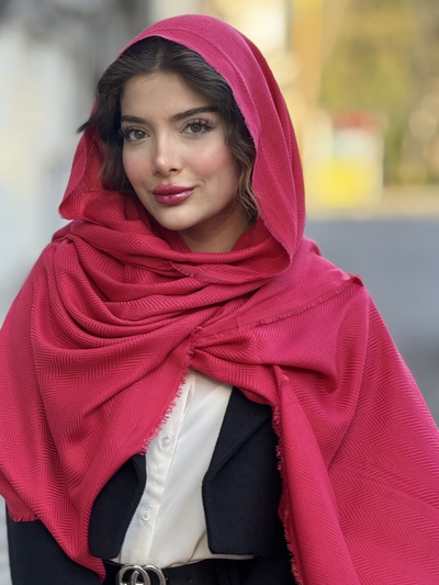 شال موهر جناقی۲ دوطرف ریش  کد 218