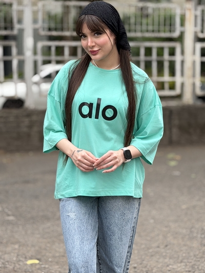 تیشرت باکسی مدل الو کد ۷۸۸